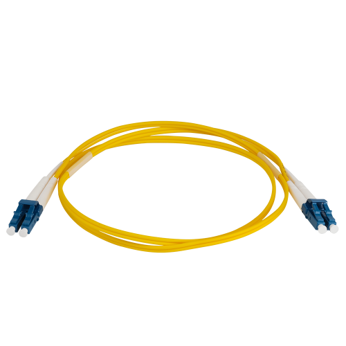 Патч-корд оптический LANMASTER, LSZH, дуплексный, LC/UPC-LC/UPC, SM OS2, 2 мм